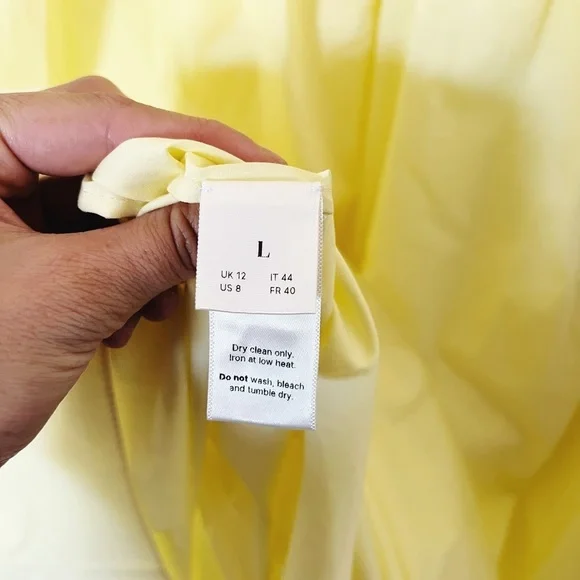 Anna October Lea Yellow Midi Dress - Picture 12 of 14